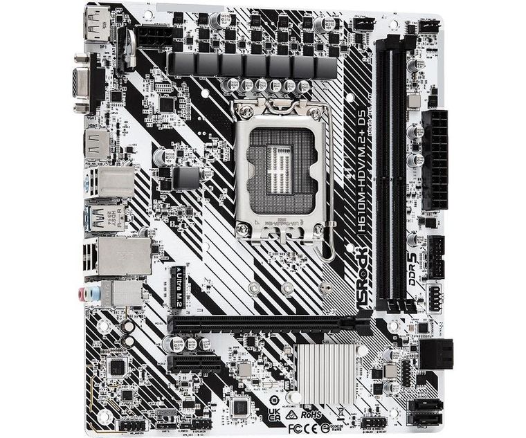 Asrock, płyta główna, H610M-HDV/M.2+ D5
