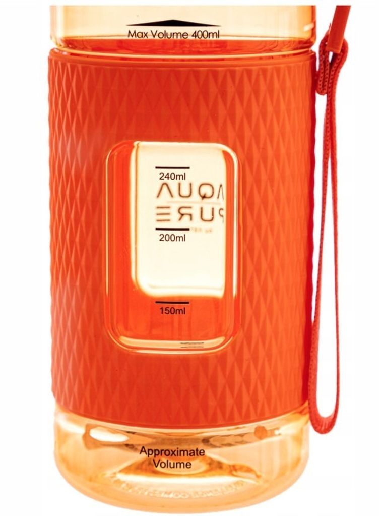 Astra, Aqua Pure, bidon, neon orange, 400 ml