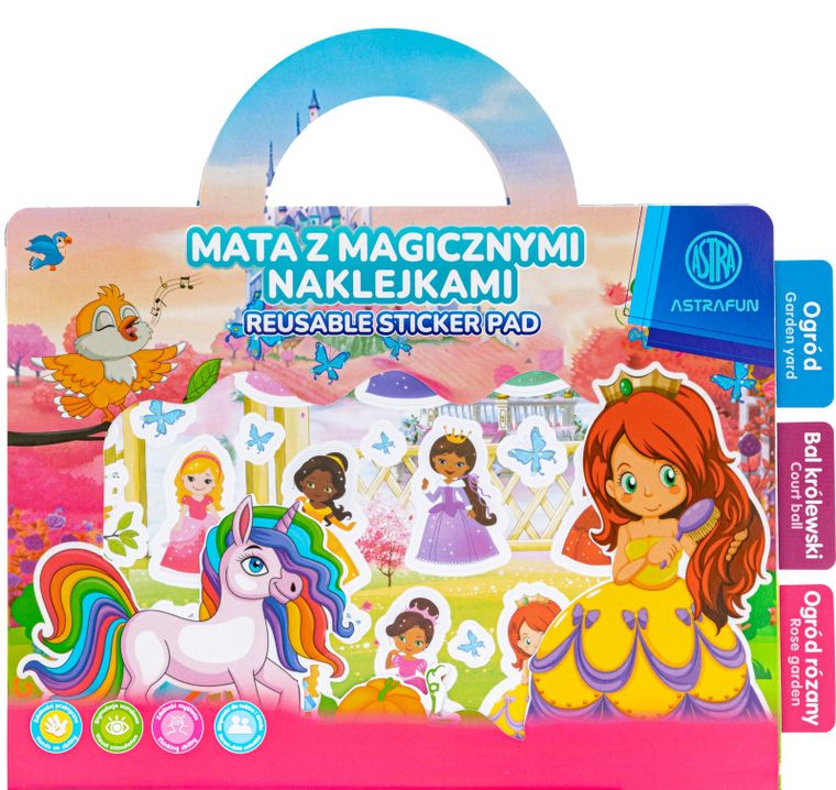 Astra, Astrafun, mata z magicznymi naklejkami