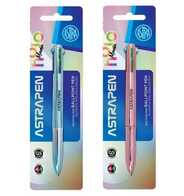 Astra, Astrapen, długopis automatyczny, 4 kolory, 1 szt.