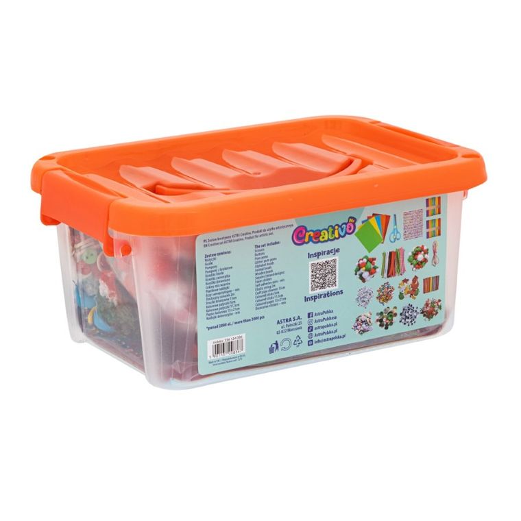 Astra, Creativo, zestaw kreatywny XXXL, Christmas, 2000 elementów