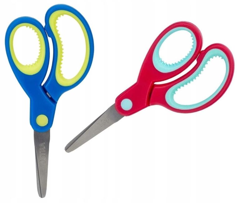 Astra, ergonomiczne nożyczki szkolne, 13 cm