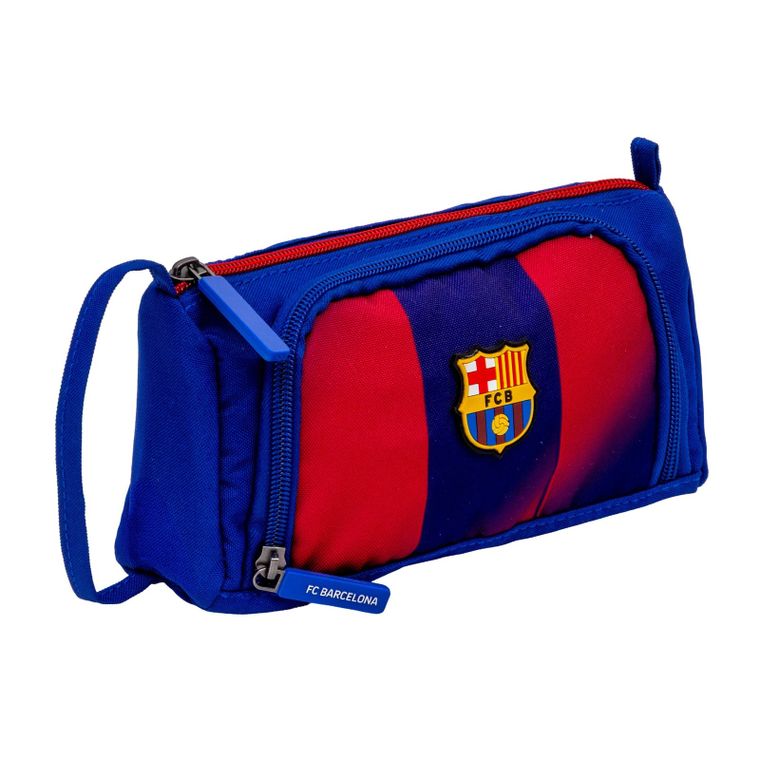 Astra, FC Barcelona, piórnik saszetka, niebieski