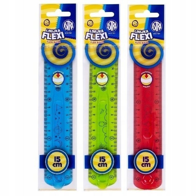 Astra, Flexi, linijka elastyczna, 15 cm, 1 szt.
