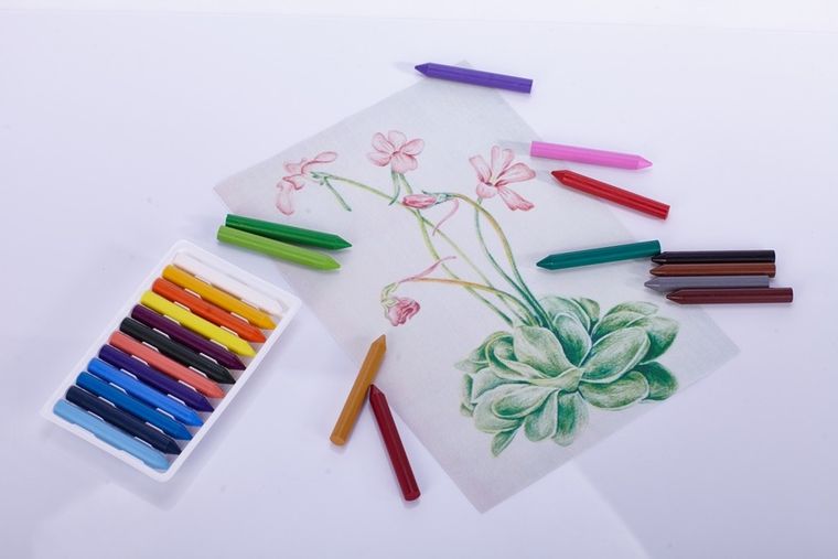 Astra, kredki woskowe, 24 kolory