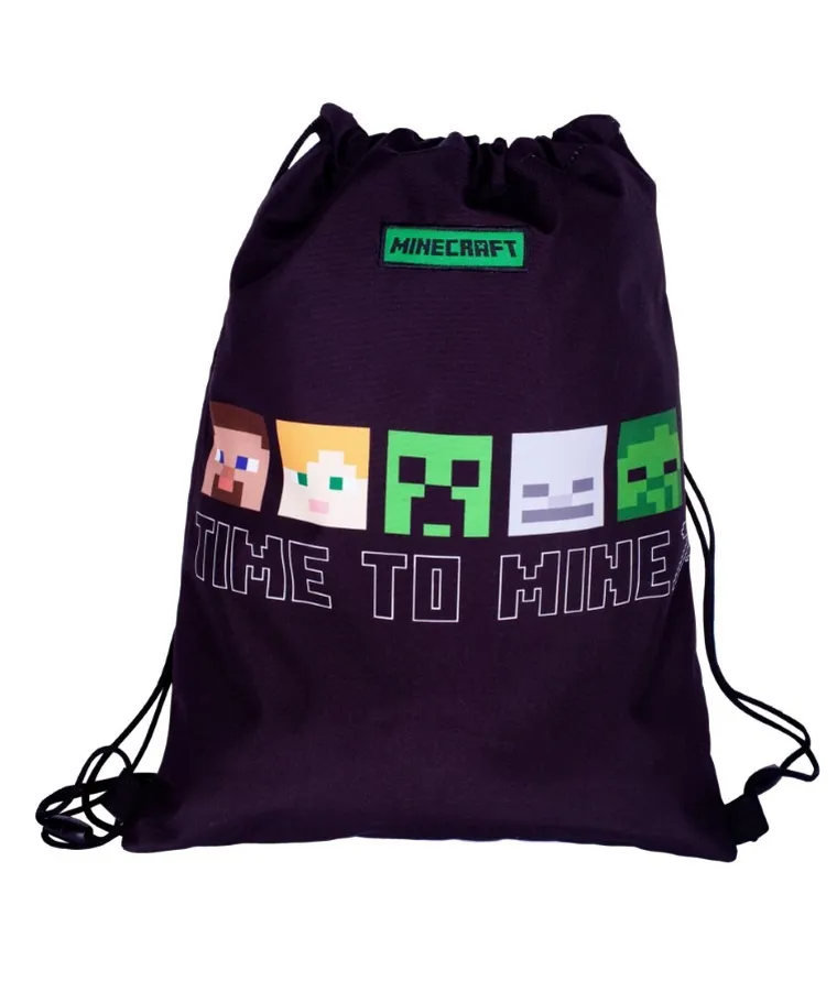 Astra, Minecraft, worek sportowy, Alex & Steve