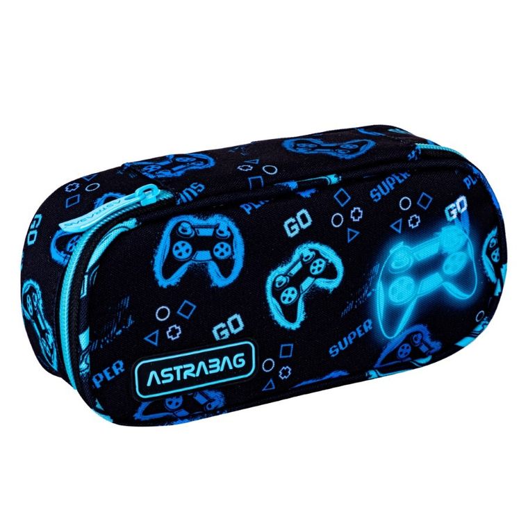 Astrabag, piórnik, owalny, Go Playing