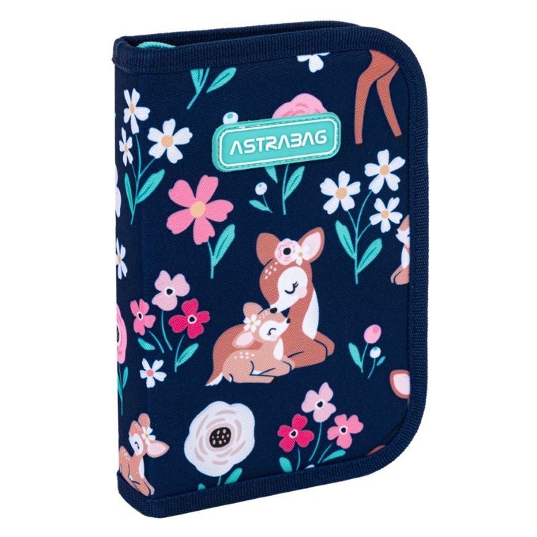 Astrabag, piórnik rozkładany, pojedynczy, Baby Deer