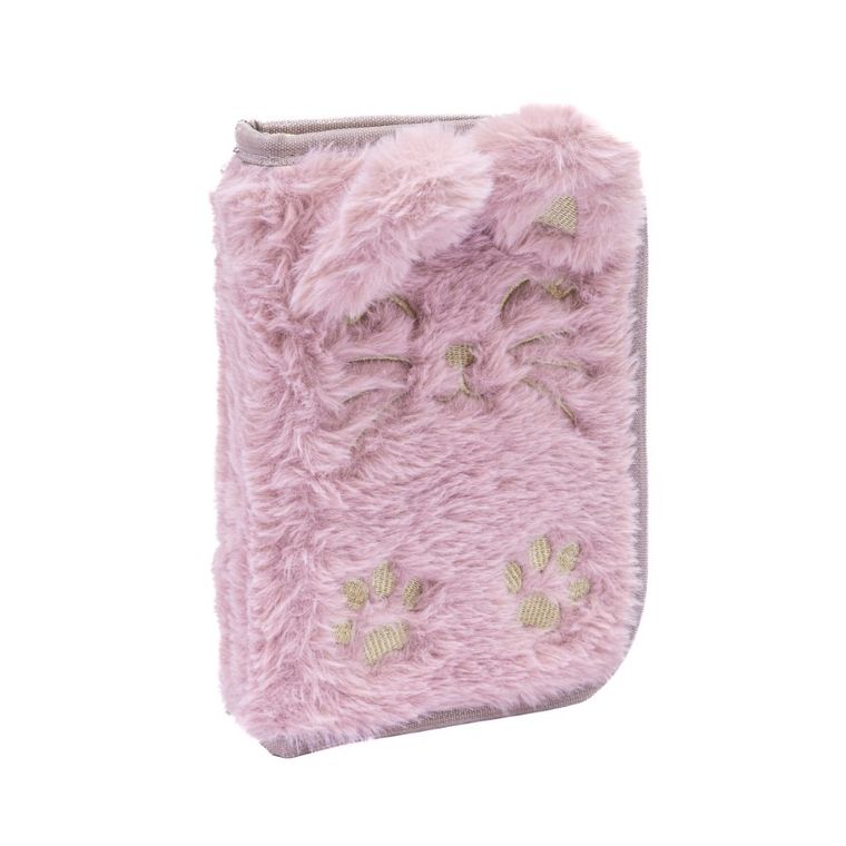 Astrabag, piórnik rozkładany, pojedynczy, z wyposażeniem, Fluffy Kitty