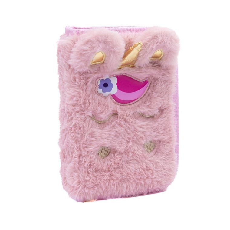 Astrabag, piórnik rozkładany, pojedynczy, z wyposażeniem, Fluffy Unicorn