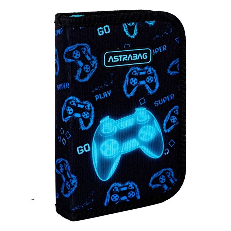 Astrabag, piórnik rozkładany, pojedynczy, z wyposażeniem, Go Playing