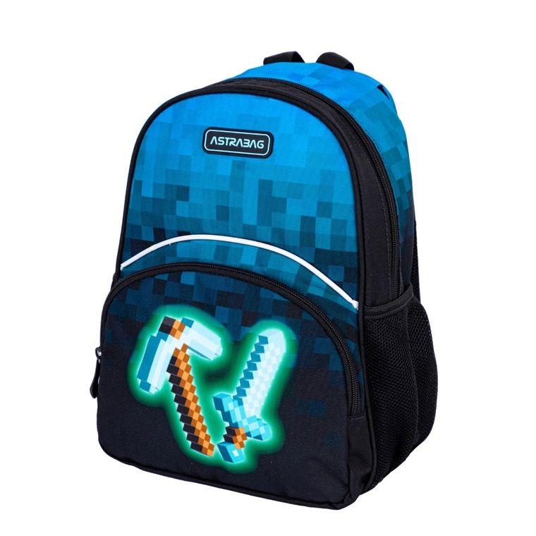 Astrabag, plecak dla przedszkolaka, Blue Pixel