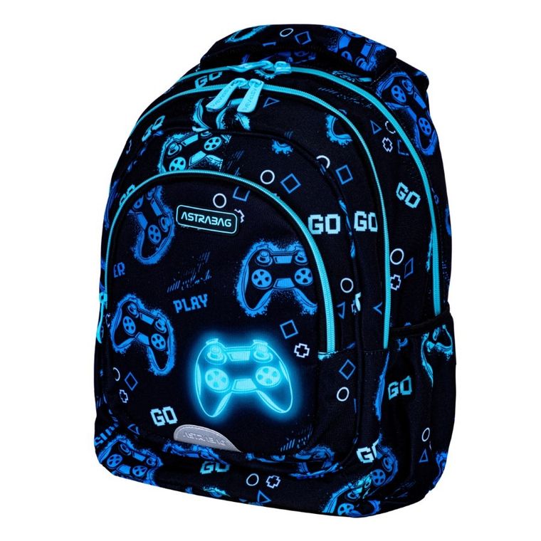 Astrabag, plecak szkolny, 3-komorowy, Go Playing