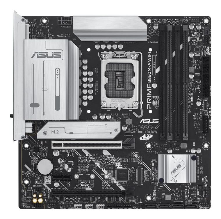 Asus, płyta główna, PRIME B860M-A WIFI s1851 XDDR5 USBC mATX