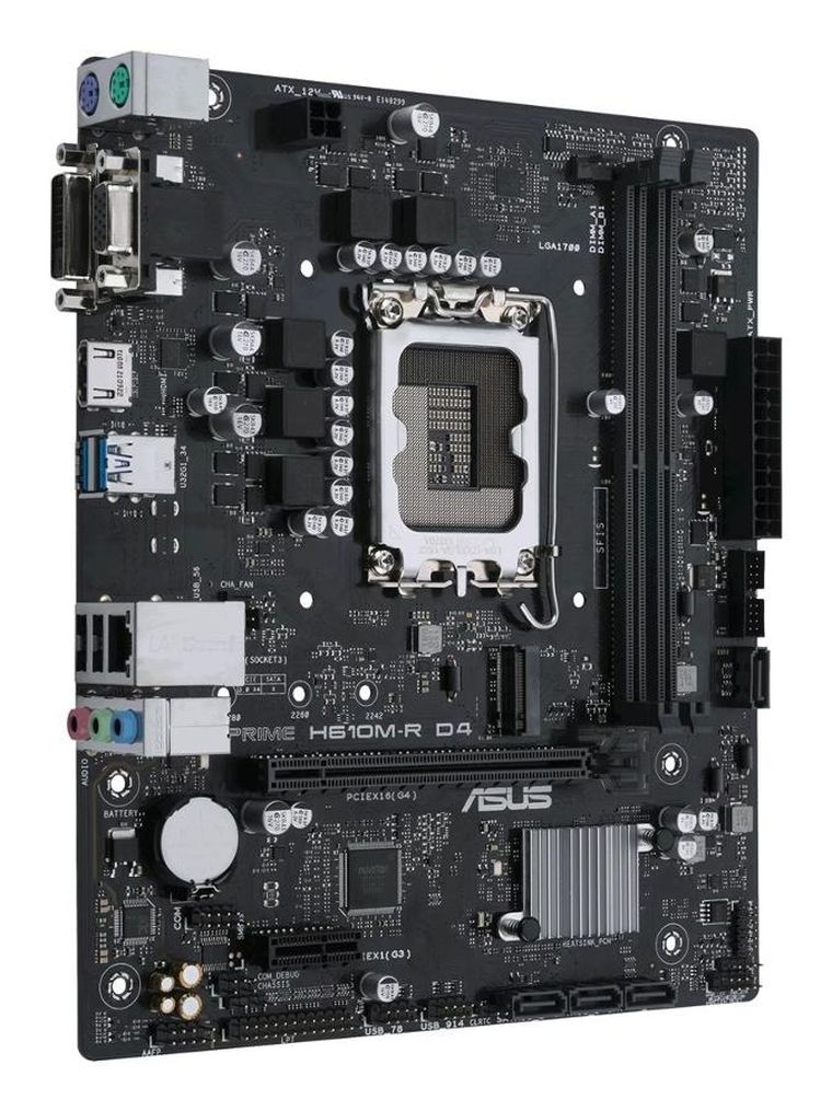 Asus, płyta główna, PRIME H610M-R D4-SI