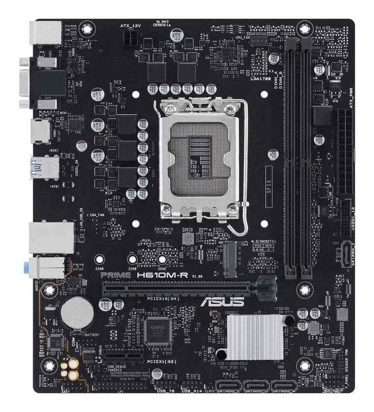 Asus, płyta główna, PRIME H610M-R-SI