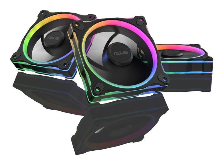 Asus, Prime, wentylator, czarny, ARGB Reverse, MR120 FAN