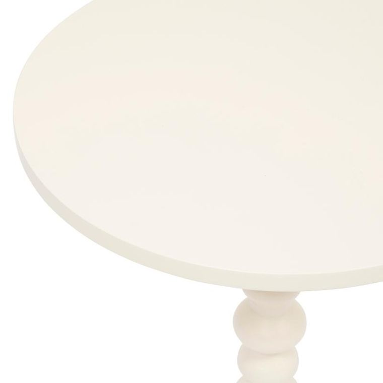 Atmosphera, Alix, stolik kawowy na ozdobnej nodze, 38 cm