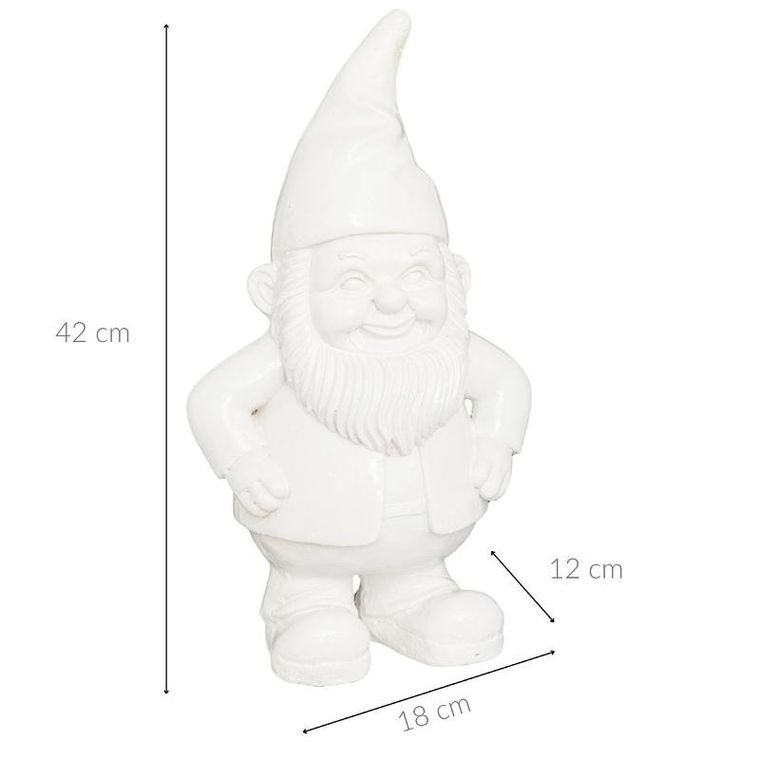 Atmosphera, Anao, krasnal ogrodowy, figurka dekoracyjna, 42 cm