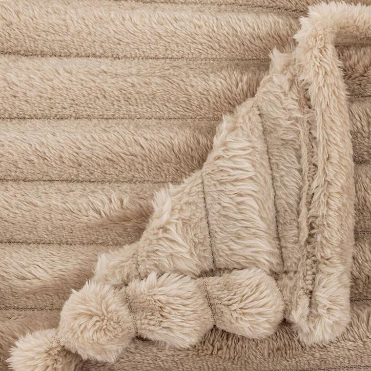 Atmosphera, Astbox, koc w prążki, 130-170 cm