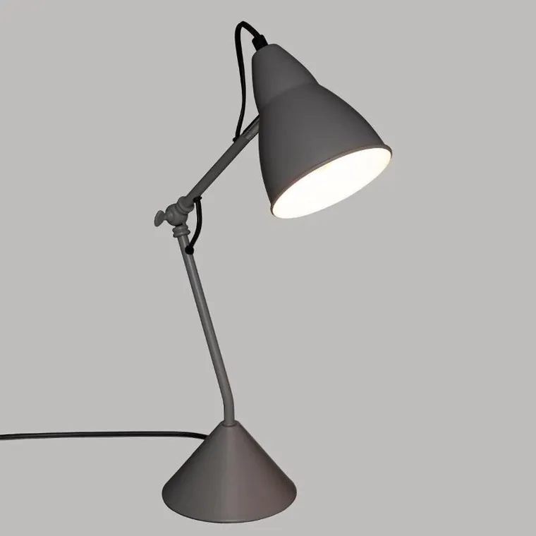 Atmosphera, Aude, lampa na biurko, metalowa, 62 cm