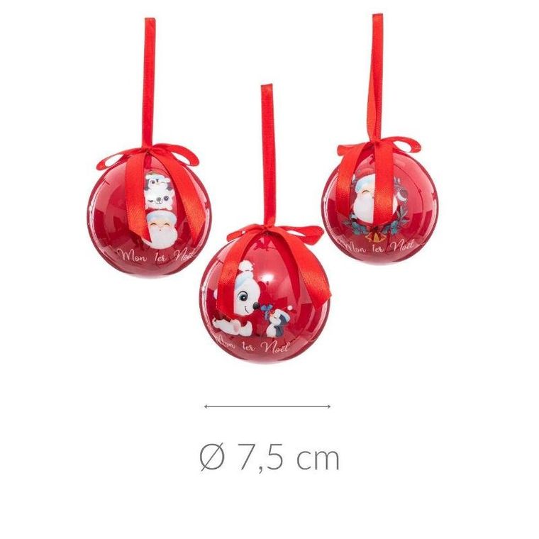 Atmosphera, bombki z papieru dla dzieci, Ø 7.5 cm