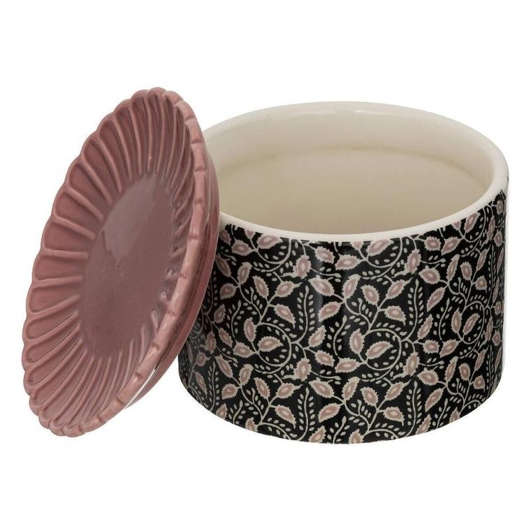 Atmosphera, ceramiczne pudełko z talerzykiem, Ø 12.5 cm