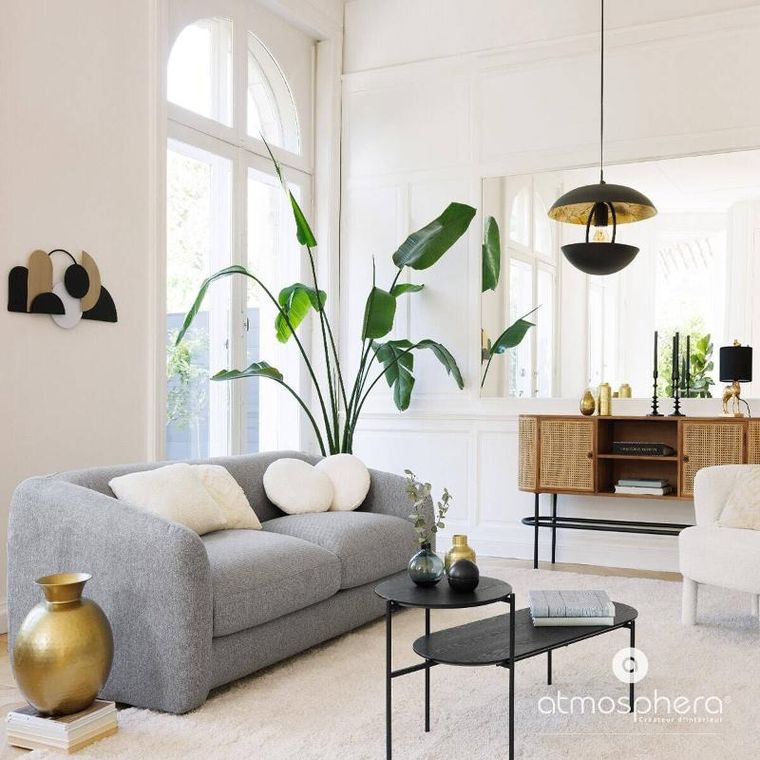 Atmosphera, dekoracja ścienna art deco Juliette, 70-37 cm