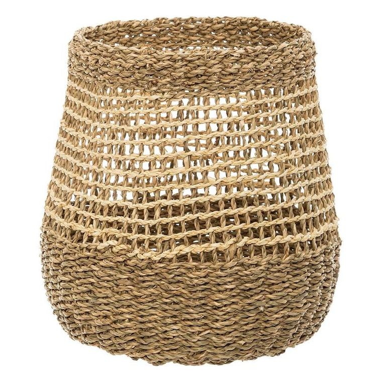 Atmosphera, dekoracyjne kosze do przechowywania z trzciny, plecione, 3 szt.