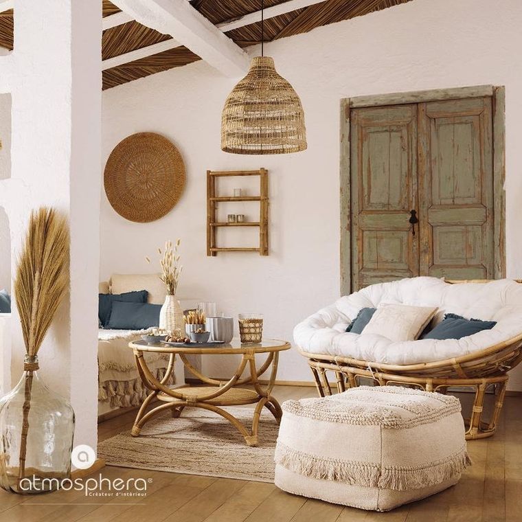 Atmosphera, dywan beżowy do salonu, Sea view, 170-120 cm