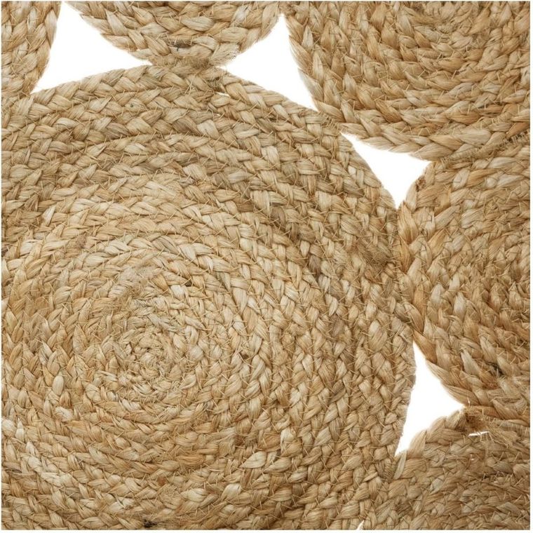 Atmosphera, dywan dekoracyjny z juty, Ø 80 cm, okrągły