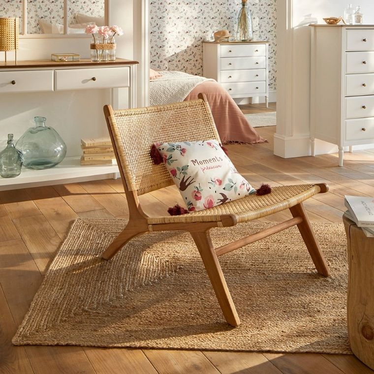 Atmosphera, dywan z juty prostokątny, 120-170 cm, pleciony, naturalny