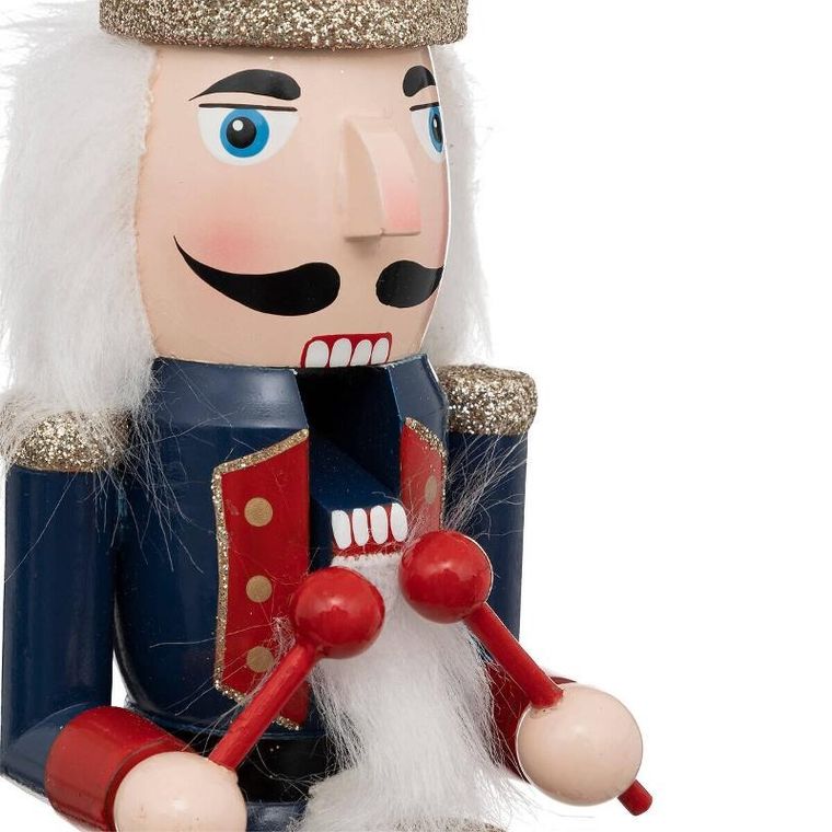 Atmosphera, dziadek do orzechów z bębenkiem, 30 cm