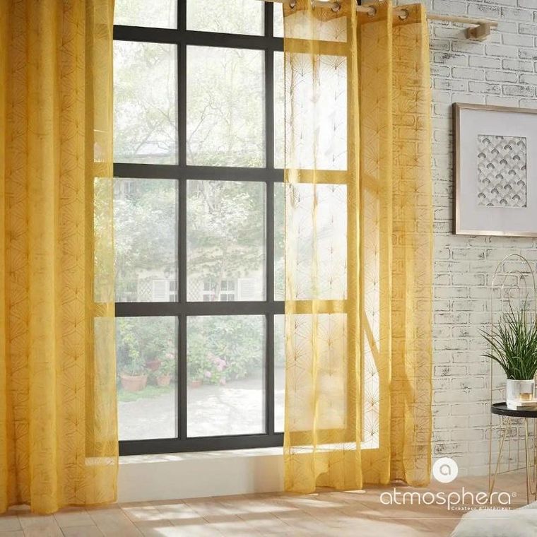 Atmosphera, firanka do salonu na przelotkach, Mia, 140-240 cm