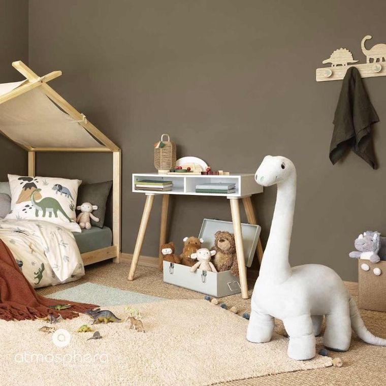 Atmosphera for kids, biurko dziecięce, Galip, skandynawskie, wysokość 75 cm