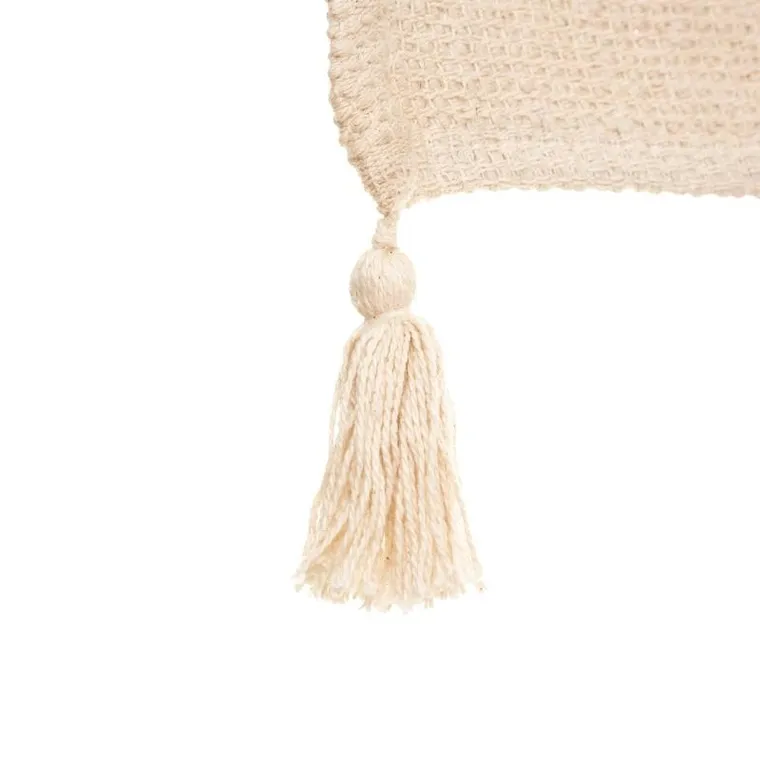 Atmosphera for, Kids, dywan dziecięcy bawełniany, Miś, z frędzlami, 90-60 cm