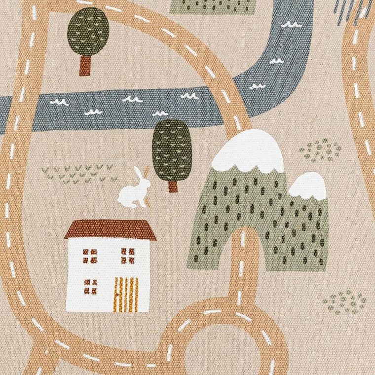 Atmosphera for kids, dywan z ulicami, roadmap, 100-150 cm