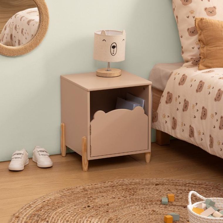 Atmosphera for kids, Fjella, szafka nocna dla dziecka, 35.5-40-33 cm