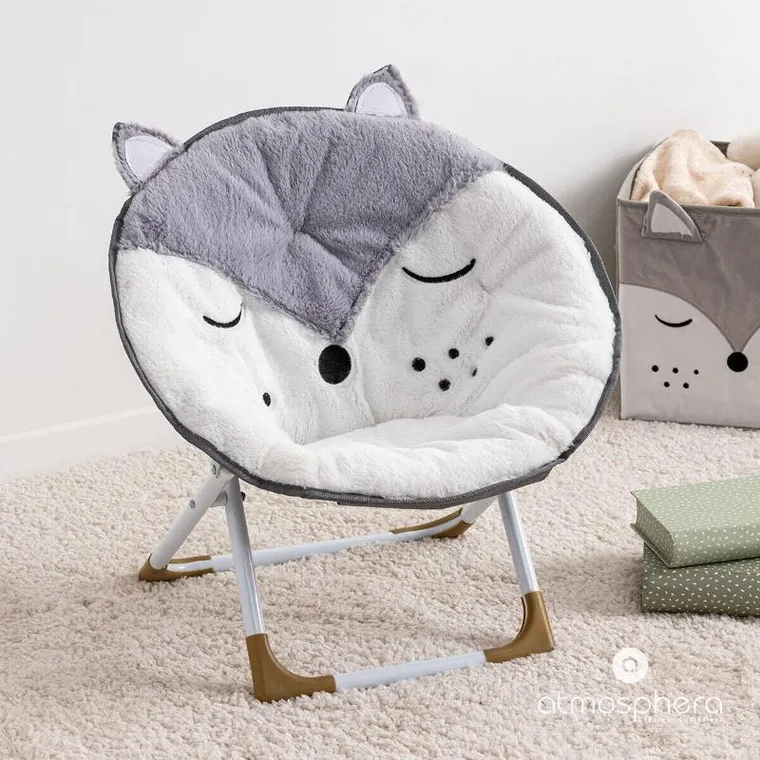 Atmosphera for kids, fotel dziecięcy, Fox, wys. 51 cm