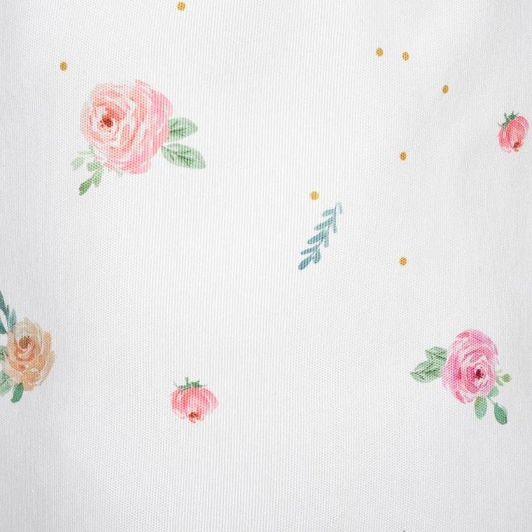 Atmosphera for kids, kosz na zabawki z pomponami, składany, ø 35 cm