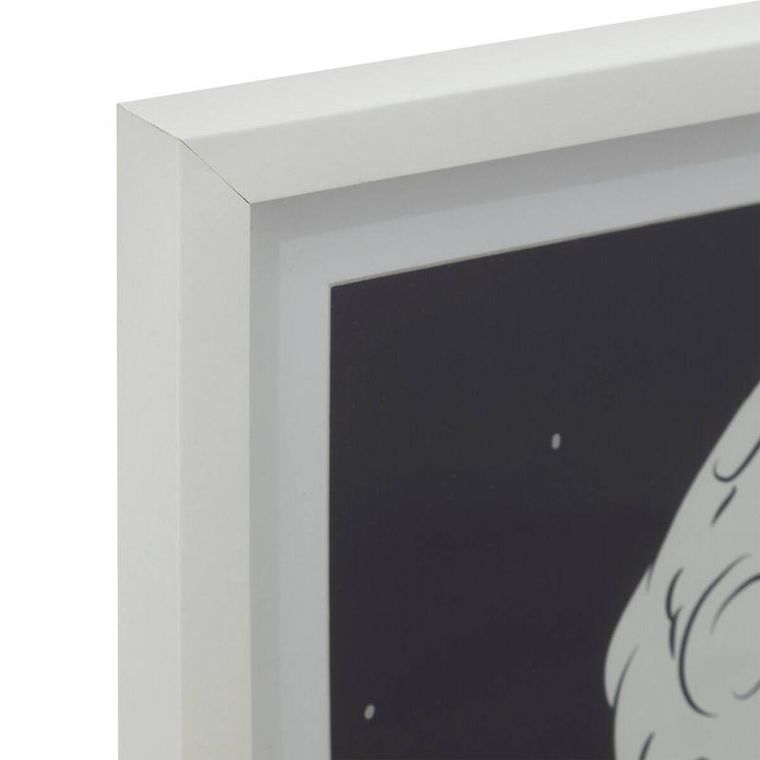 Atmosphera for kids, plakat do pokoju dziecięcego, Space, biała rama, 30-40 cm