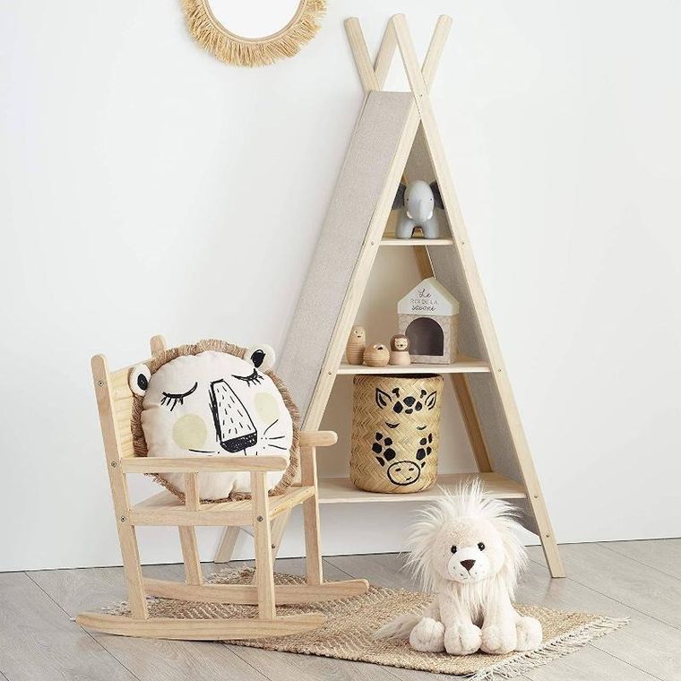 Atmosphera for kids, poduszka okrągła, lew, 44 cm