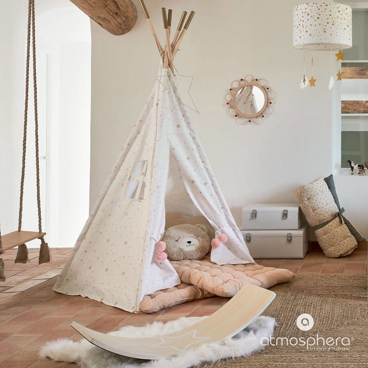 Atmosphera for kids, poduszka ozdobna do łóżeczka dziecięcego, 27-27 cm