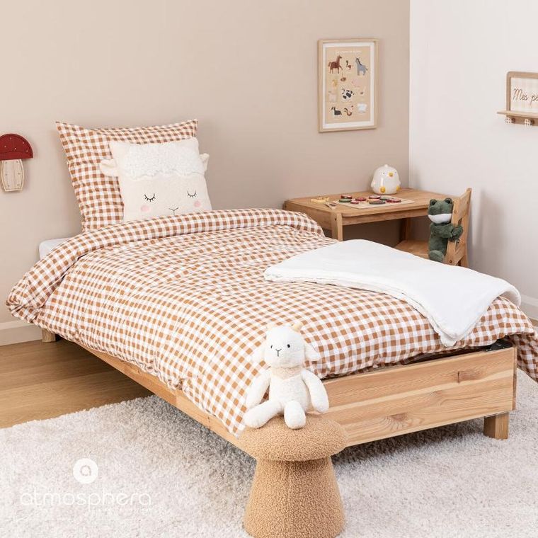 Atmosphera for kids, pufa dla dzieci, grzybek teddy, średnica 27 cm