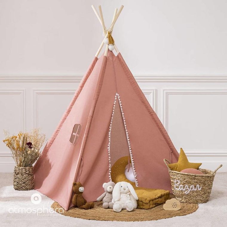 Atmosphera for kids, Wapi, namiot dziecięcy tipi, 120-120-160 cm