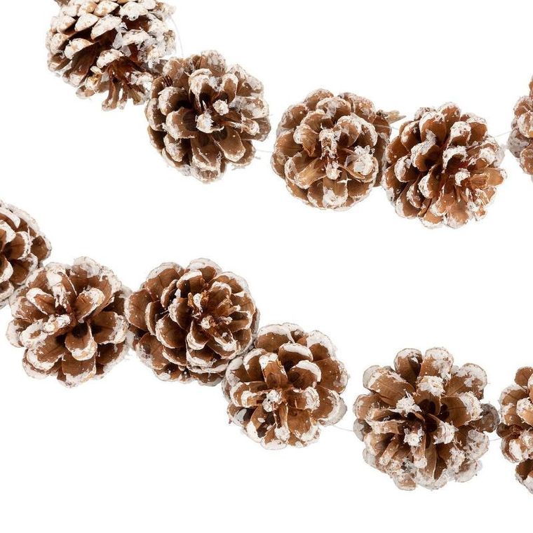 Atmosphera, girlanda z szyszek sosny, 180 cm