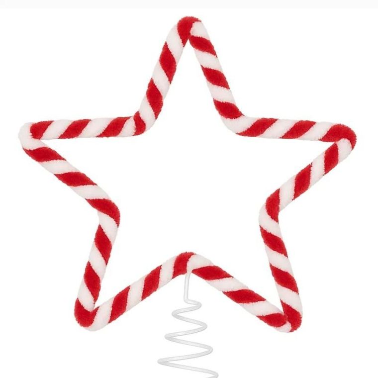 Atmosphera, gwiazda na czubek choinki, 19 cm