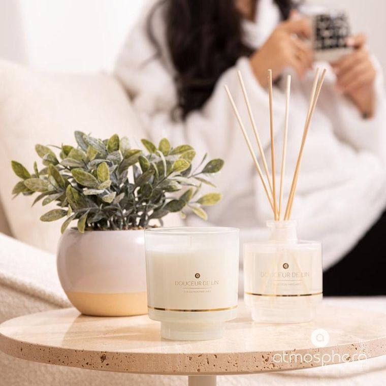 Atmosphera, Ilea, świeca zapachowa w szkle, 225 g