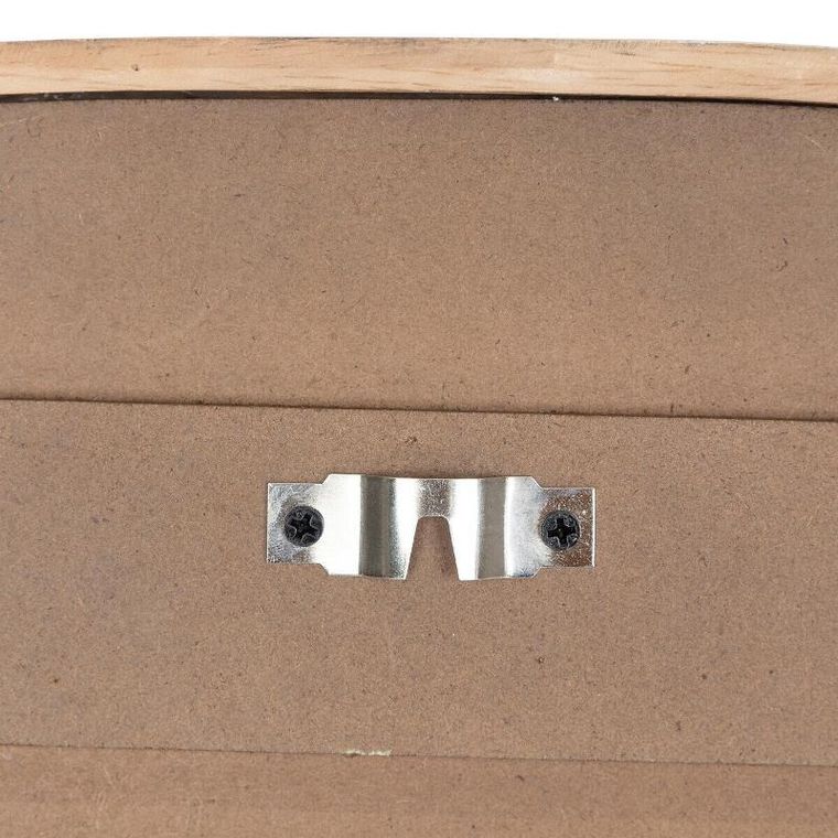 Atmosphera, Jasna, duże lustro w drewnianej ramie, 113-57 cm