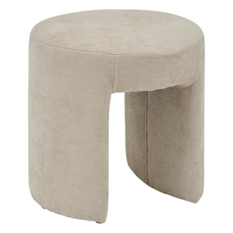 Atmosphera, Jin, pufa tapicerowana łuk, 38 cm